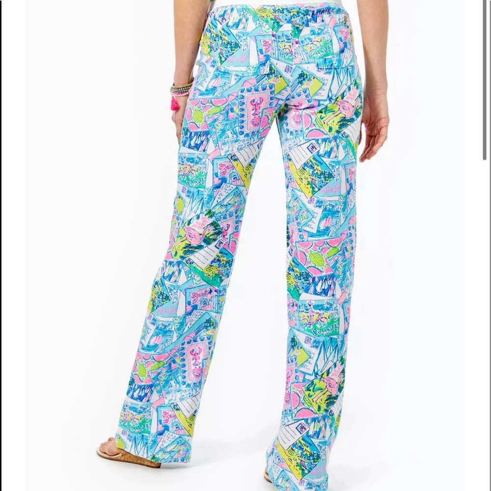 Lilly Pulitzer MEDIUM  Palazzo Beach Pants NWT - Picture 7 of 9